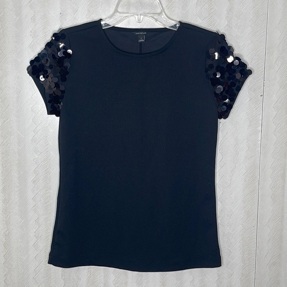❤️ 🆕 ANN TAYLOR Blouse Size S - Picture 3 of 5